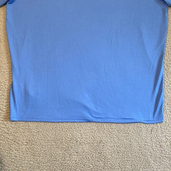 Under Armour Mens Shirt XL Heatgear Crew Neck Blue Casual Athleisure Adult - Picture 14 of 16